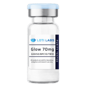 Glow Blend 70mg (GHK-CU 50mg, BPC-157 10mg, TB-500 10mg)